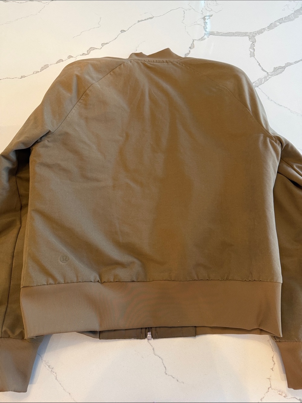 lululemon athletica Khaki Reversible Nonstop Bomber Jacket - Picture 4 of 6